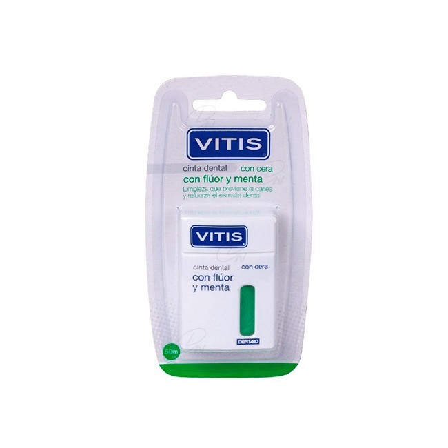 Comprar Vitis Cinta Dental Con Fluor Y Menta M al Mejor Precio | Quierofarma