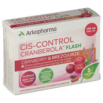 Comprar Arkopharma CisControl Cranberola Flash al Mejor Precio | Quierofarma