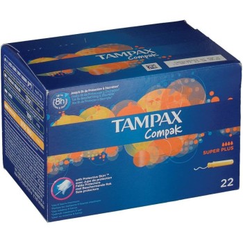 Comprar Tampax Compak Super Plus Tampones al Mejor Precio | Quierofarma