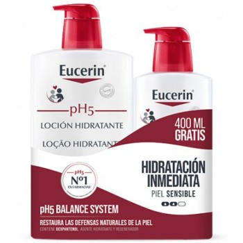 Comprar Eucerin Pack Loción Hidratante PH de REGALO al Mejor Precio | Quierofarma