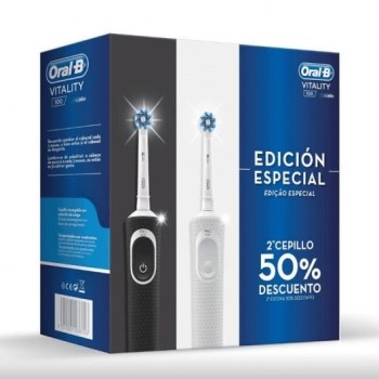 Comprar Pack Cepillos Eléctricos OralB Vitality Edición Especial Pack Cepillos Blanco y Neo al Mejor Precio | Quierofarma