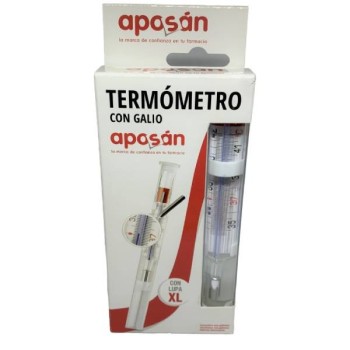 Comprar Termómetro con Galio con lupa XL Aposan al Mejor Precio | Quierofarma