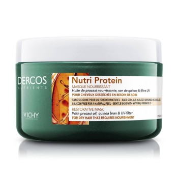 Comprar Dercos Nutrients Nutri Protein Mascarilla Reconstituyente al Mejor Precio | Quierofarma