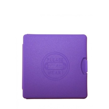 Comprar Estuche Porta Mascarillas Color Morado al Mejor Precio | Quierofarma