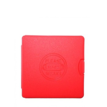 Comprar Estuche Porta Mascarillas Color Rojo al Mejor Precio | Quierofarma