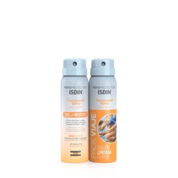 Comprar Fotoprotector Isdin Transparent Spray Wet Skin Duplo al Mejor Precio | Quierofarma