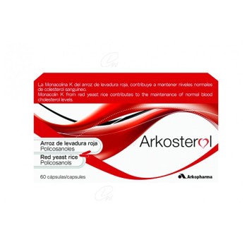 Comprar Arkosterol Regula Colesterol Levadura Arroz Rojo al Mejor Precio | Quierofarma