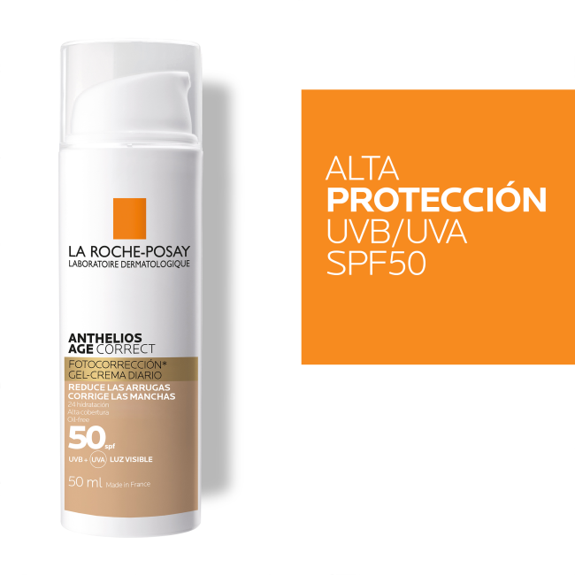 Comprar Anthelios AGE Correct con Color al Mejor Precio | Quierofarma
