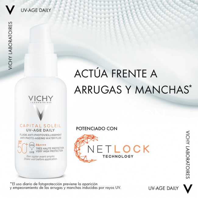 Comprar Capital Soleil Fotoprotector UV AGE Daily Water Fluid Antifotoenvejecimiento al Mejor Precio | Quierofarma