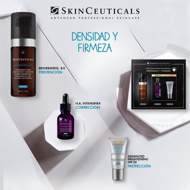 Pack Skinceuticals Resveratrol B E Protocolo Densidad y Firmeza