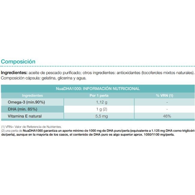 Comprar NuaDHA Al Mejor Precio | Quierofarma