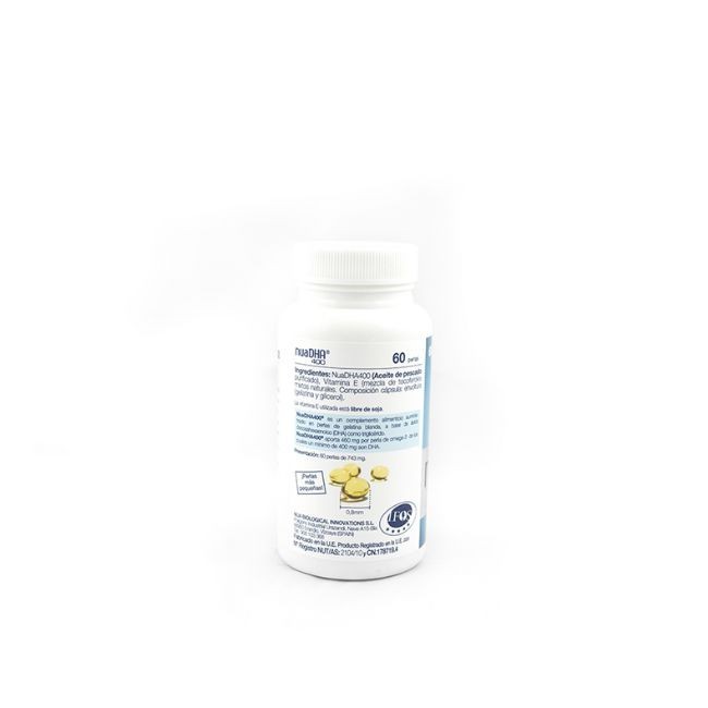 Comprar NuaDHA 400 Al Mejor Precio | Quierofarma