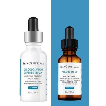 SkinCeuticals Discoloration Defense 30ml + Phloretin CF 15 ml + Advanced Brightening