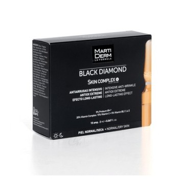 Comprar Martiderm Black Diamond Skin Complex Ampollas al Mejor Precio | Quierofarma