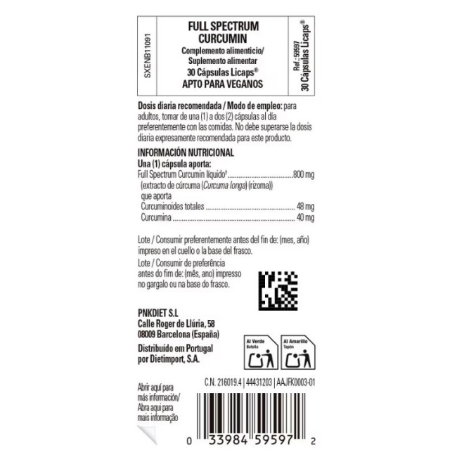 Comprar Solgar Full Spectrum Cúrcuma al Mejor Precio | Quierofarma