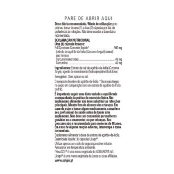 Comprar Solgar Full Spectrum Cúrcuma al Mejor Precio | Quierofarma
