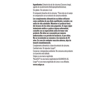 Comprar Solgar Full Spectrum Cúrcuma al Mejor Precio | Quierofarma