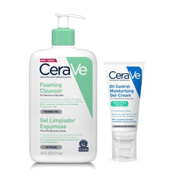 Comprar CeraVe Rutina Piel Grasa al Mejor Precio | Quierofarma