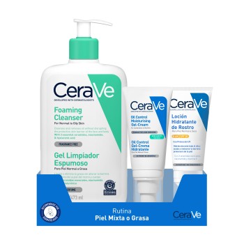 Comprar CeraVe Rutina Piel Mixta o Grasa al Mejor Precio | Quierofarma