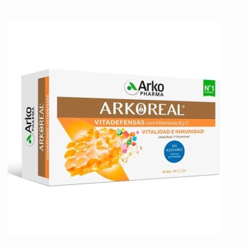 Comprar Arkoreal Jalea Real Vitaminada sin Azúcares Ampollas al Mejor Precio | Quierofarma
