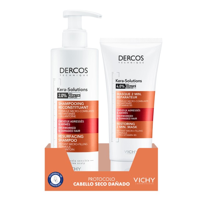 Comprar Dercos Rutina Cabello Seco Dañado al Mejor Precio|Quierofarma