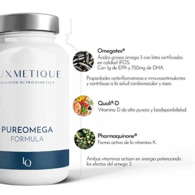 Comprar Luxmetique Pureomega al Mejor Precio | Quierofarma