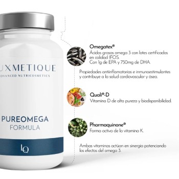 Comprar Luxmetique Pureomega al Mejor Precio | Quierofarma
