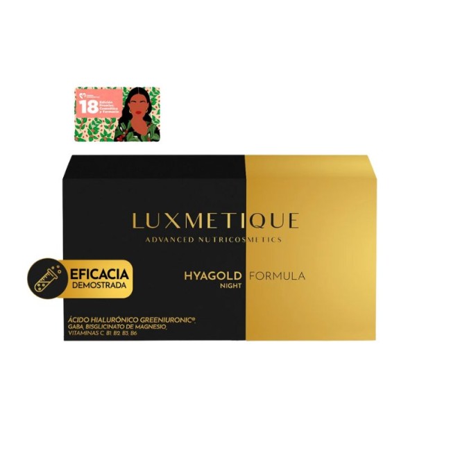 Comprar Luxmetique Hyagold Night Formula al Mejor Precio | Quierofarma