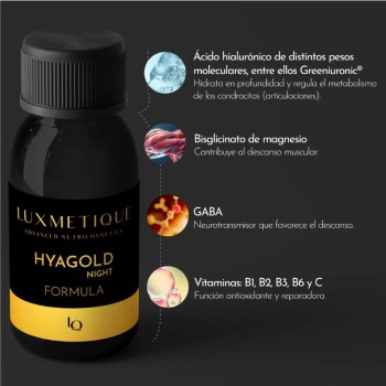 Comprar Luxmetique Hyagold Night Formula al Mejor Precio | Quierofarma