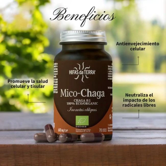 Comprar Mico-Chaga Hifas da Terra al Mejor Precio | Quierofarma