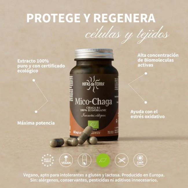 Comprar Mico-Chaga Hifas da Terra al Mejor Precio | Quierofarma