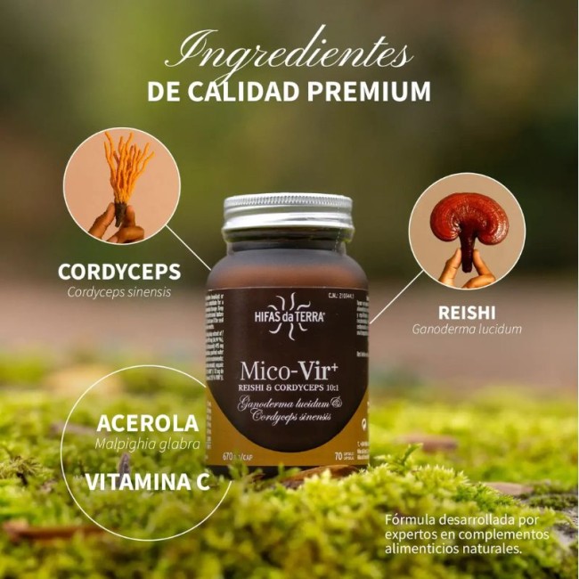Comprar Mico-Vir+ Hifas da Terra al Mejor Precio | Quierofarma