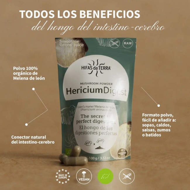 Comprar Hericium Digest Hifas da Terra al Mejor Precio | Quierofarma