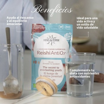 Comprar Reishi AntiOx Hifas da Terra al Mejor Precio | Quierofarma