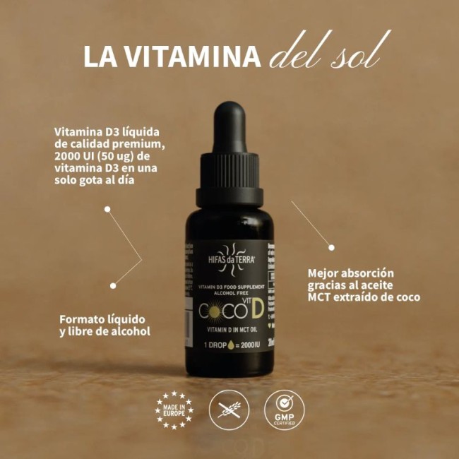 Comprar CocoVit D Hifas da Terra al Mejor Precio | Quierofarma