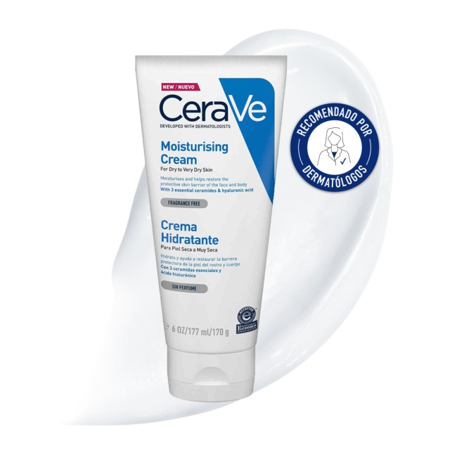 CeraVe Crema Hidratante (Disponible 170g, 340g y 454g)