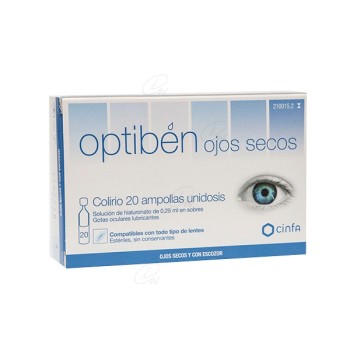 Comprar Optiben Ojos Secos Gotas Unidosis Amp al Mejor Precio | Quierofarma