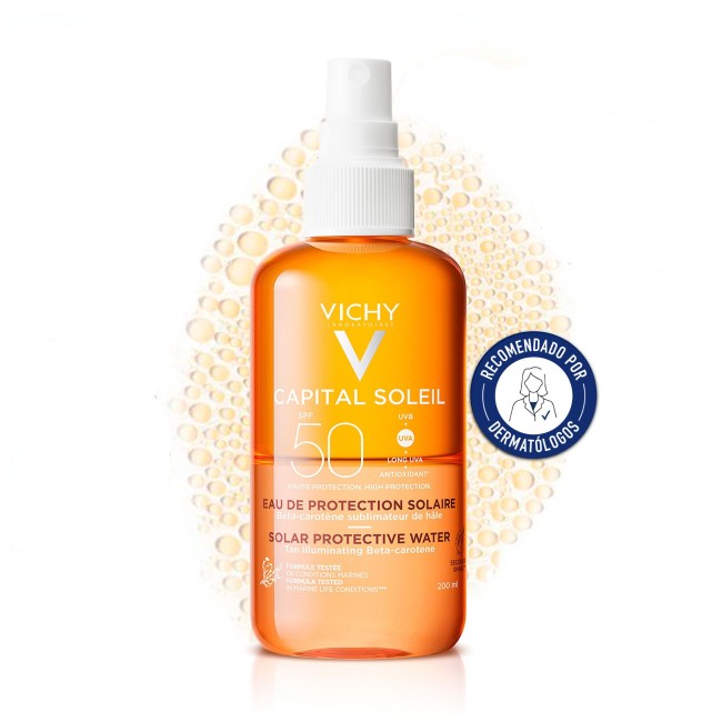 Comprar Agua de Protección Solar Luminosidad Capital Soleil al Mejor Precio | Quierofarma